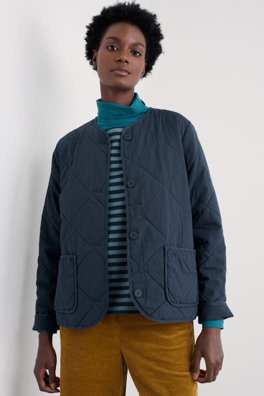 swift grange coton biologique veste matelassée