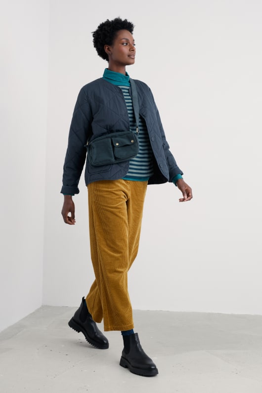 swift grange coton biologique veste matelassée