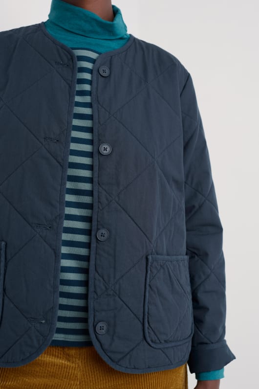 swift grange coton biologique veste matelassée