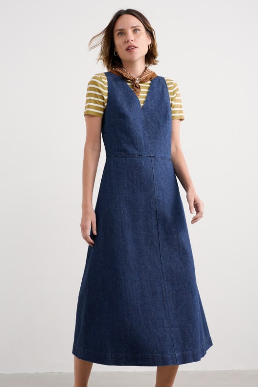audrey pinafore robe