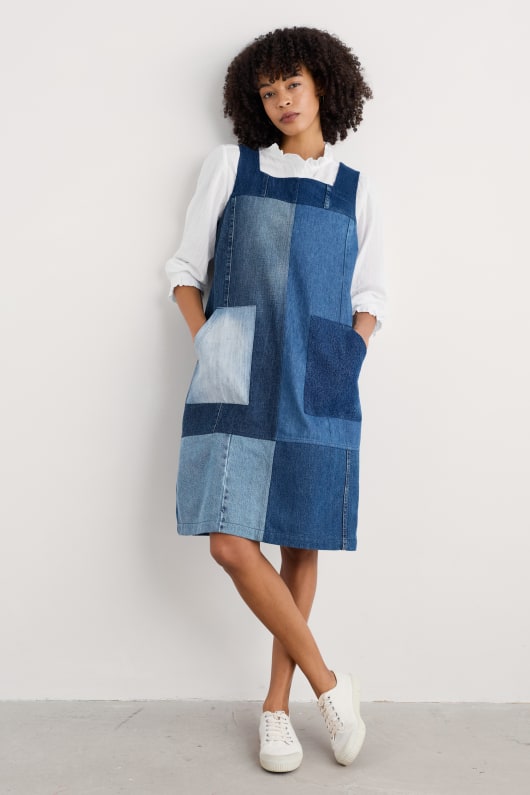 au-delà de rétro x seasalt calican pinafore robe