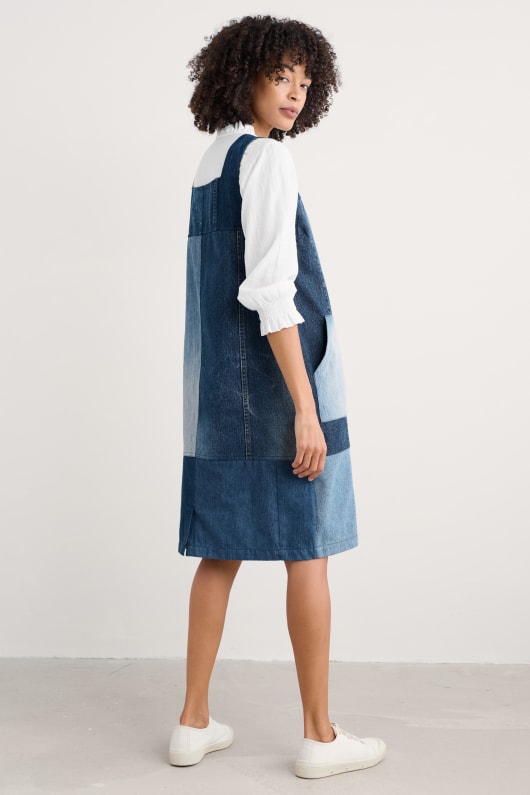 au-delà de rétro x seasalt calican pinafore robe