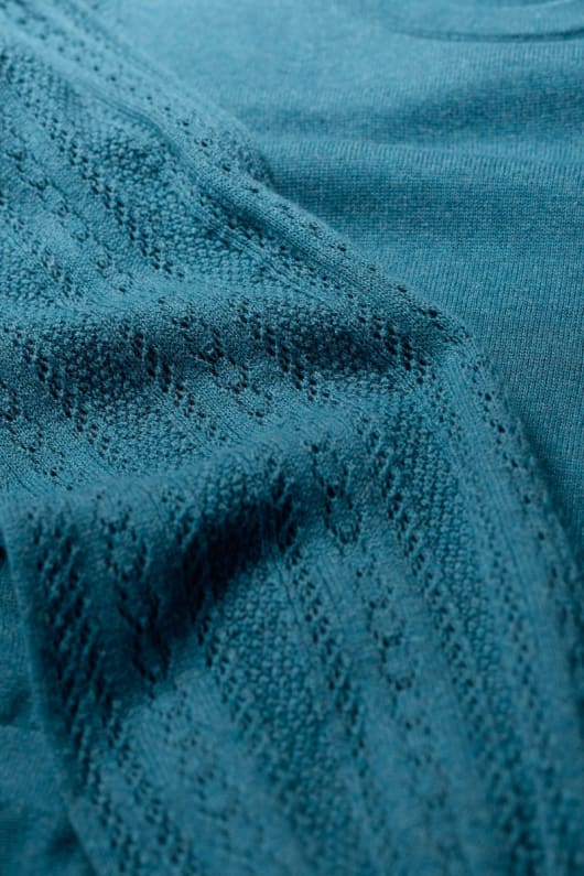 goéland argenté robe en tricot dans gots-coton biologique certifié