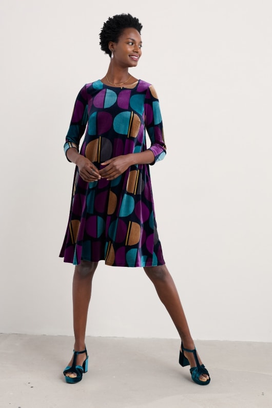 le mahonia velours maj robe
