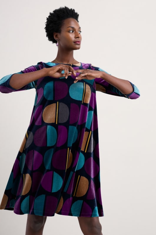 le mahonia velours maj robe