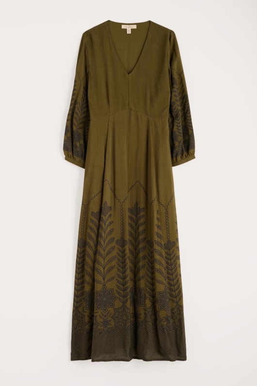 haut bois robe imprimée