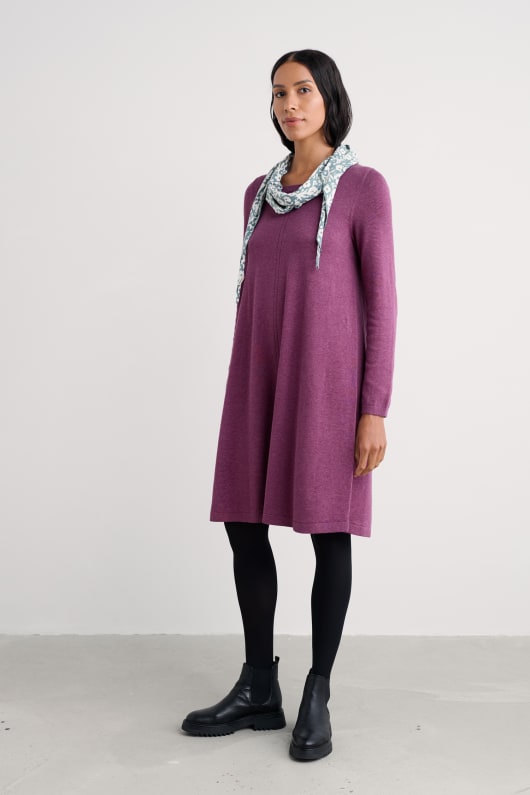 poltreen robe longueur genou en gots-coton biologique certifié