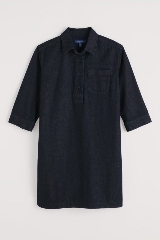 guide chemise en denim robe