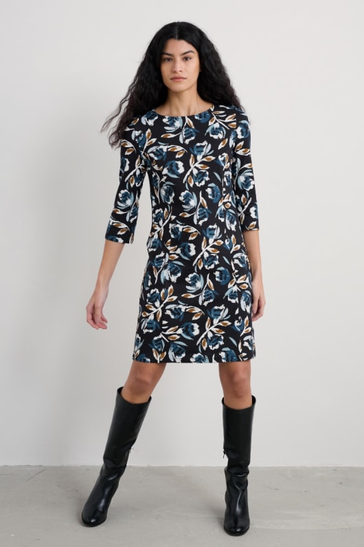 greenwood genou-longueur robe en jersey