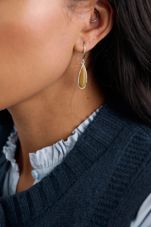 lhonnêteté drop boucles doreilles