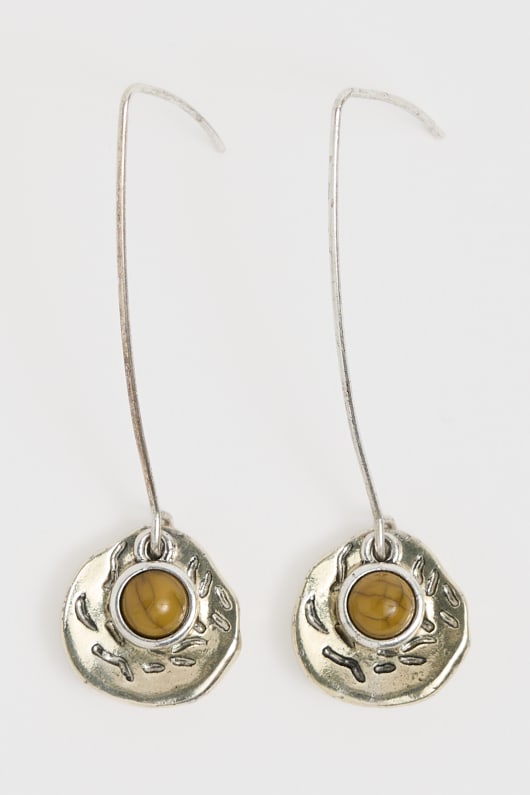 double disque de baisse de boucles doreilles