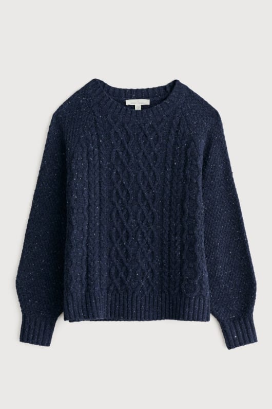tressa cable knit jumper