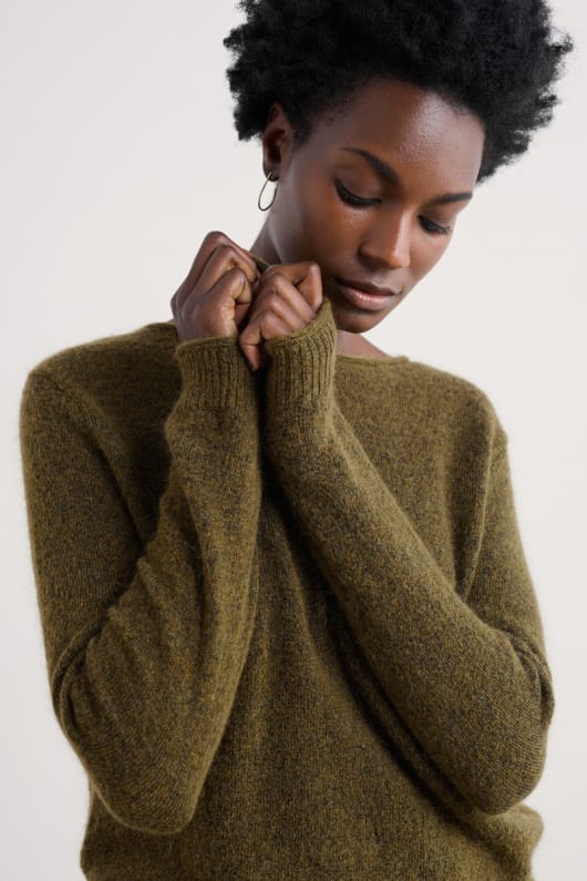 lily bell mohair mélange cavalier