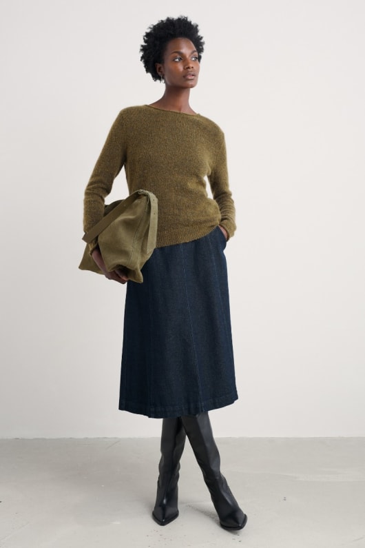 lily bell mohair mélange cavalier