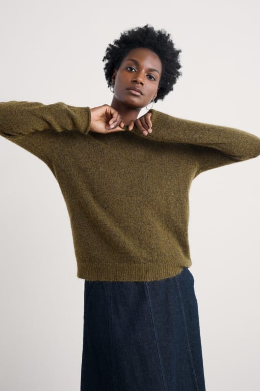 lily bell mohair mélange cavalier