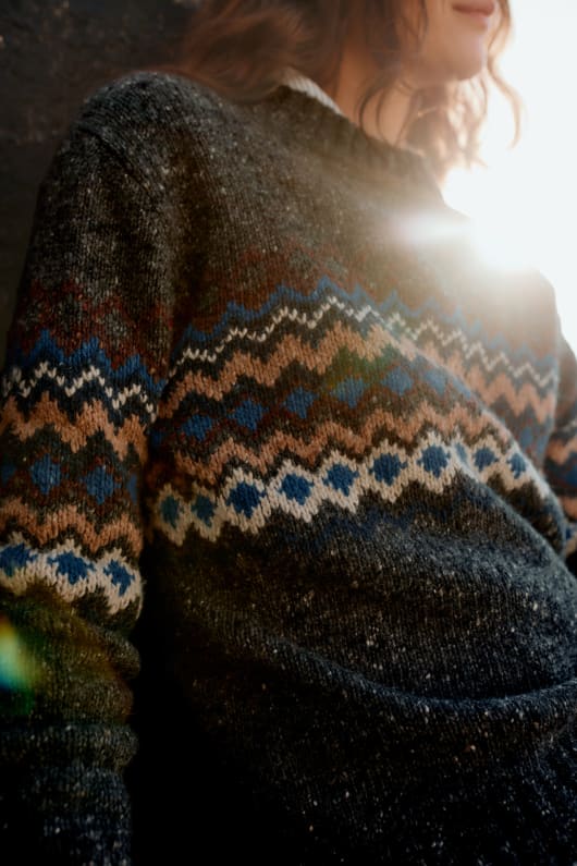 lumière dorée cavalier de fair isle