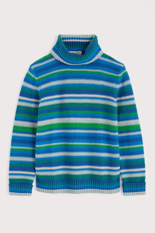 braque mélange de laine dagneau roll neck jumper