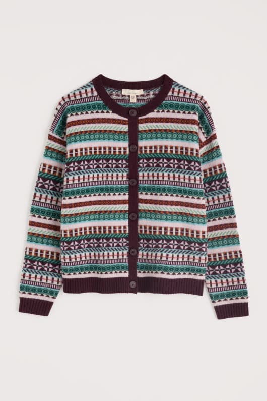 copperhouse fair isle cardigan