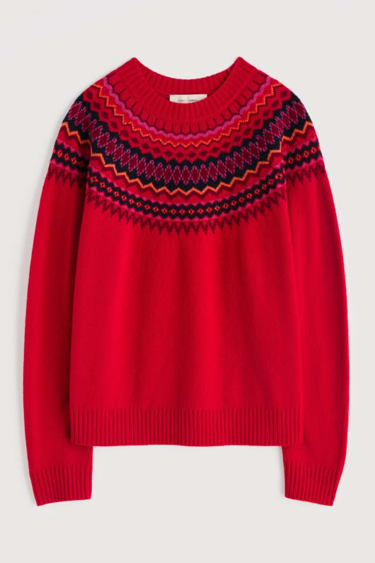 rouget grondin de la tête du cavalier de fair isle