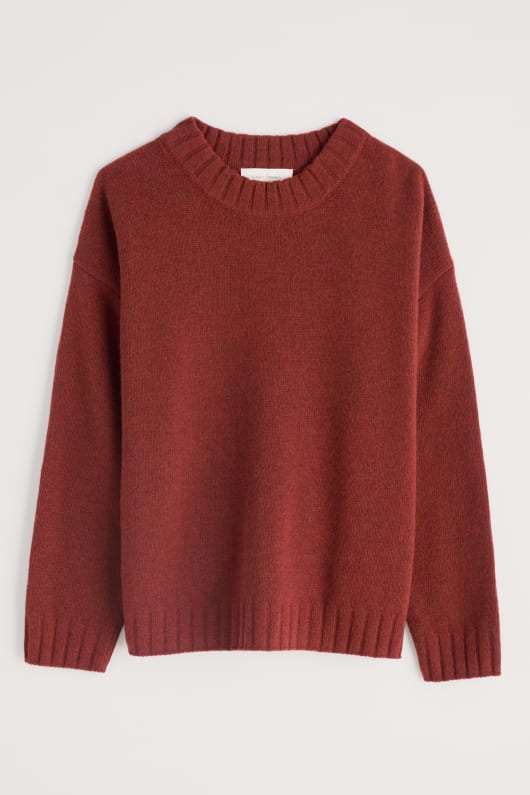 le soir de la baie crew neck jumper