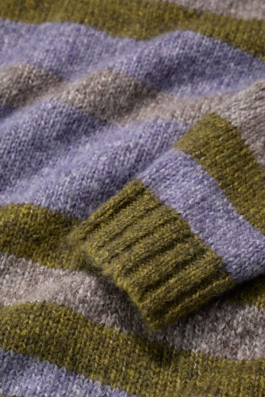 peintre rayé cavalier contient du mohair