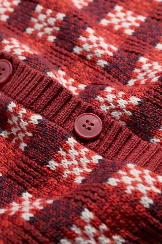 kensa coton bio vérifié cardigan