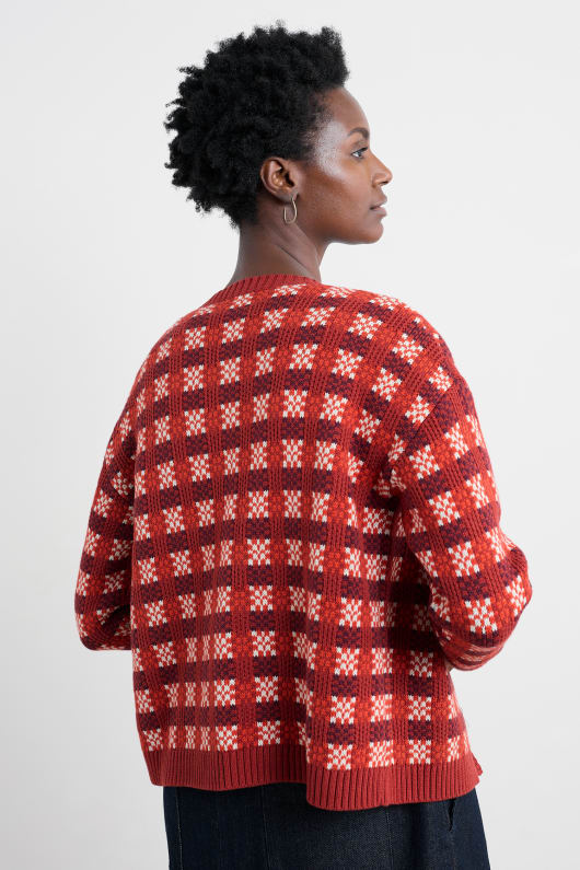 kensa coton bio vérifié cardigan