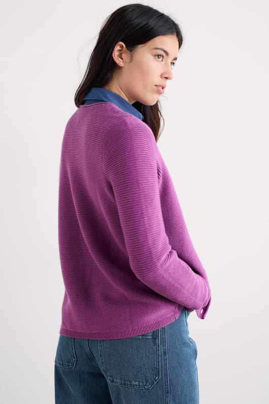 décideurs coton cardigan