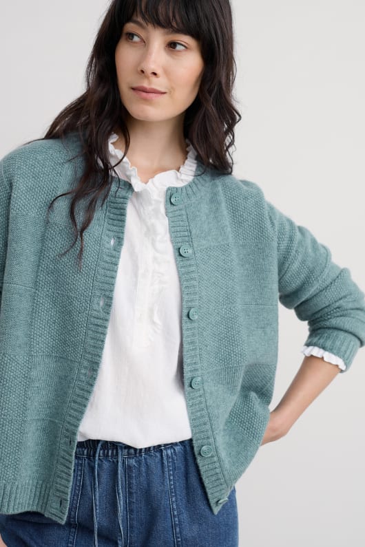 coweth cardigan boutonné