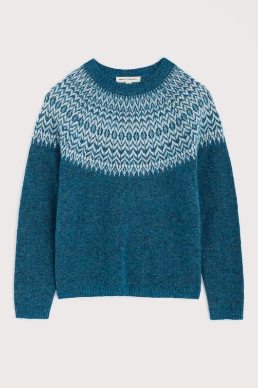 lÉpinette gel mohair-mélange cavalier de fair isle