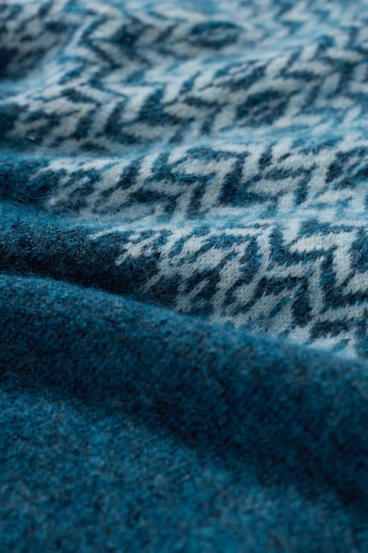 lÉpinette gel mohair-mélange cavalier de fair isle