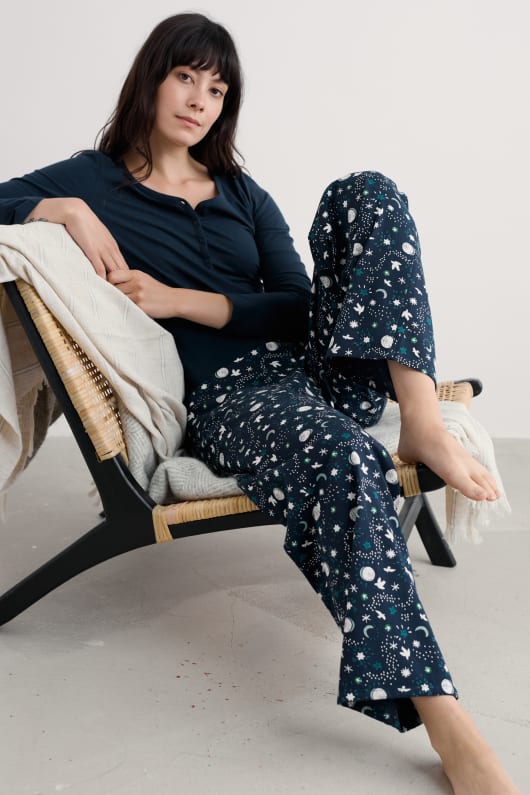 soirée chemin de coton bio pyjama