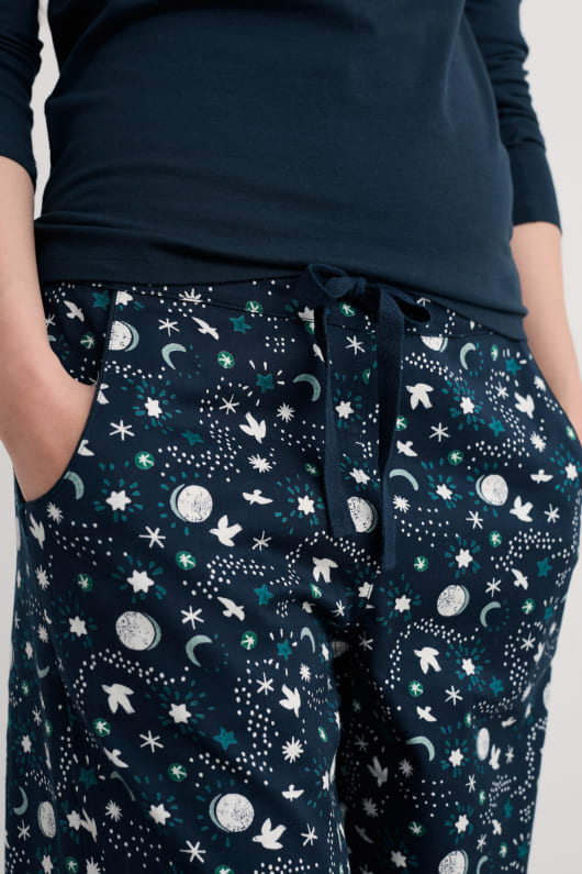 soirée chemin de coton bio pyjama