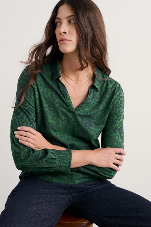 ciel brumeux chemise en coton organique