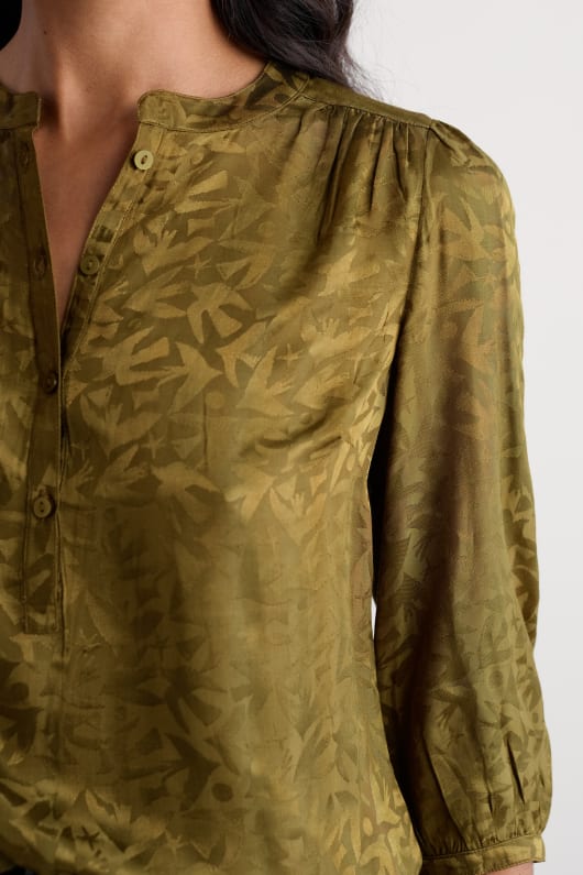 willow chemin de chemise imprimée