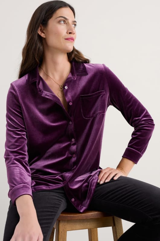 orme de velours chemise de