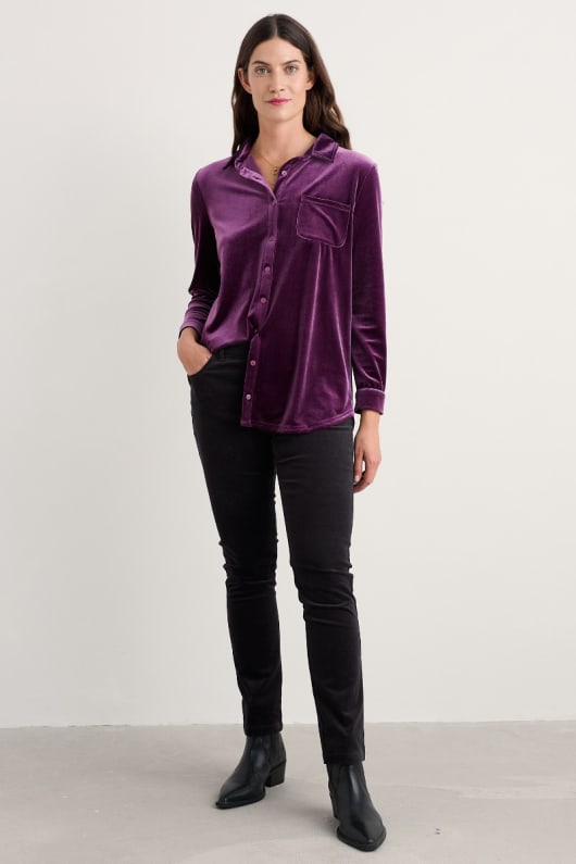orme de velours chemise de