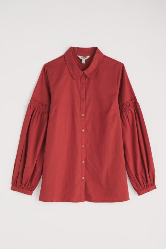 plant de coton biologique shirt