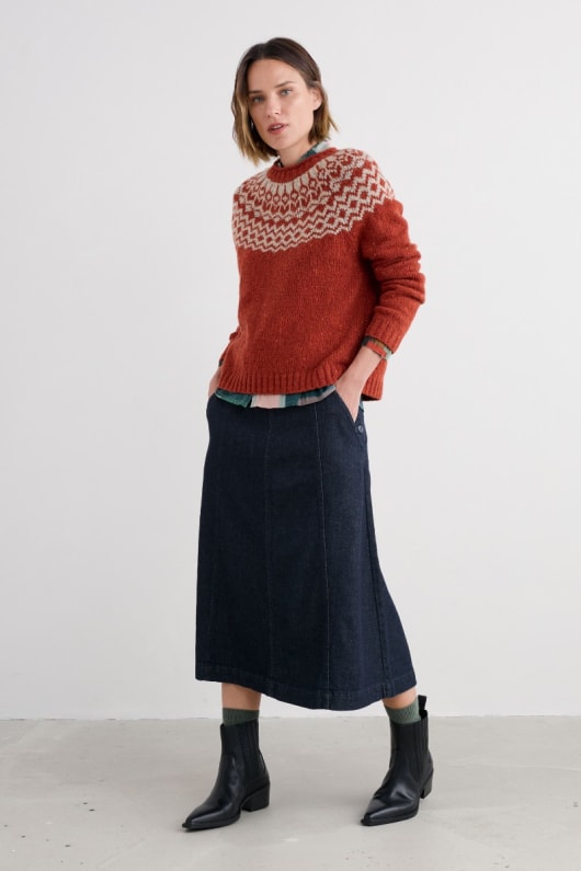 capriccio jupe en denim