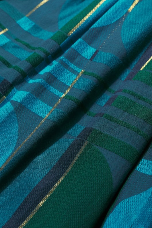 lentrelacement jupe jacquard