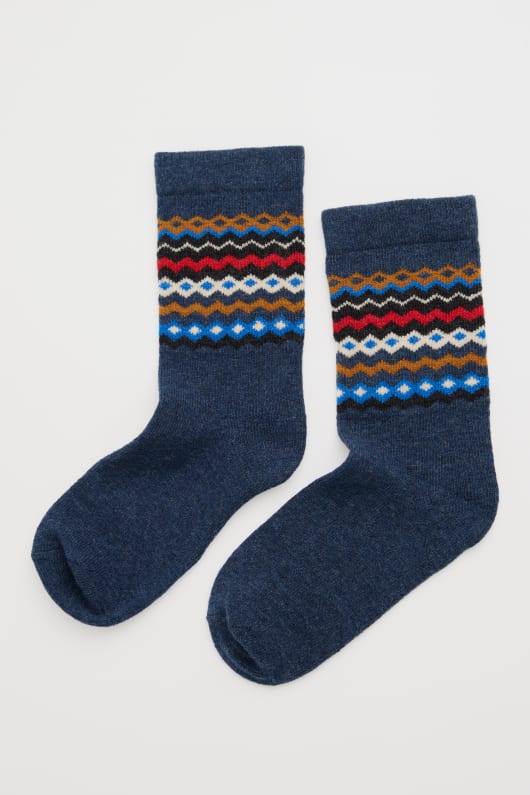 les femmes du fair isle chaussettes