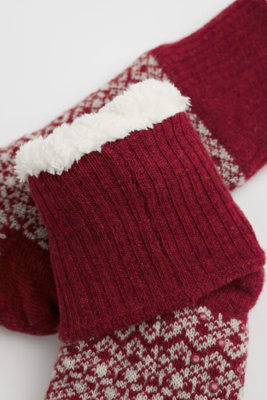 les femmes de la maison de chaussettes en laine mérinos