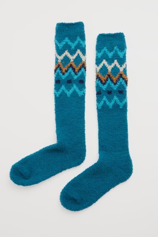 femmes long fluffies chaussettes
