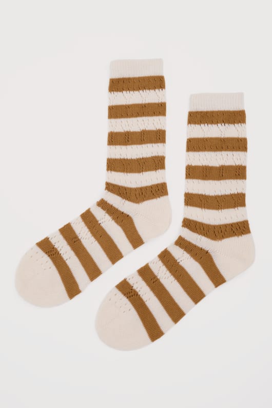 femmes pointelle chaussettes en coton organique