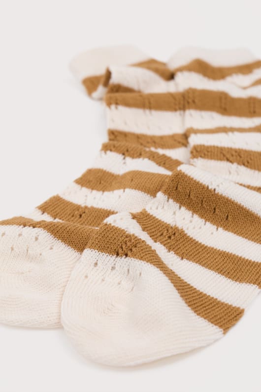 femmes pointelle chaussettes en coton organique