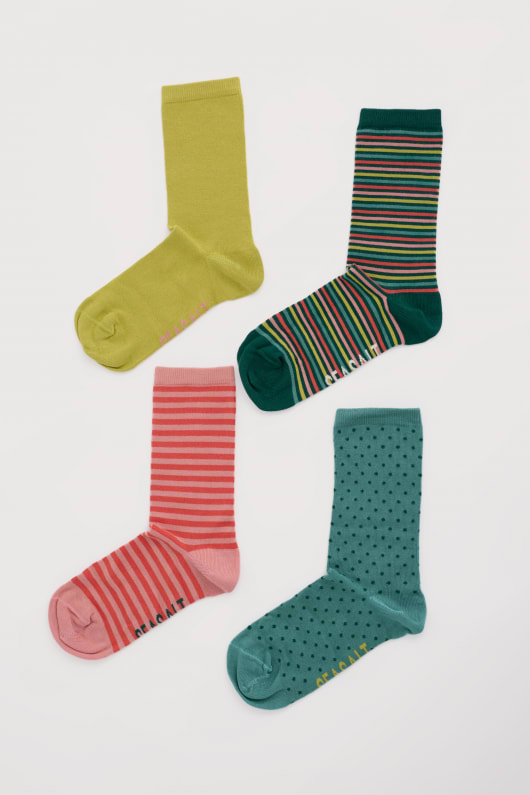 boîte-cadeau de 4 femmes de marin chaussettes