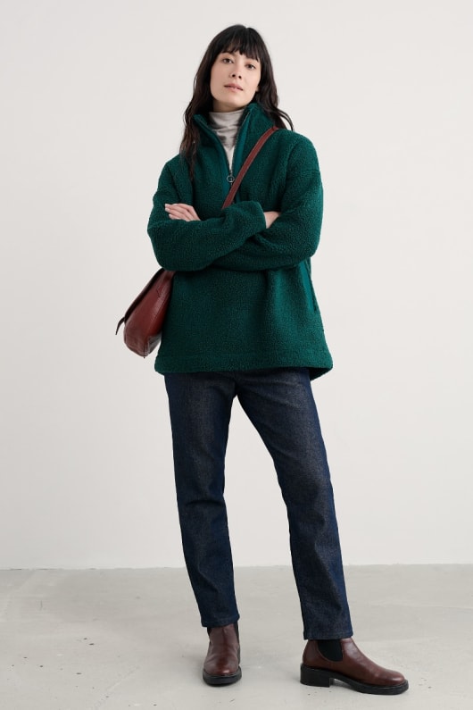 barnaloft trimestre zip fleece