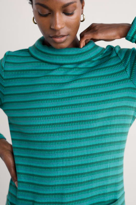 mawgan porth jacquard tunique en jersey