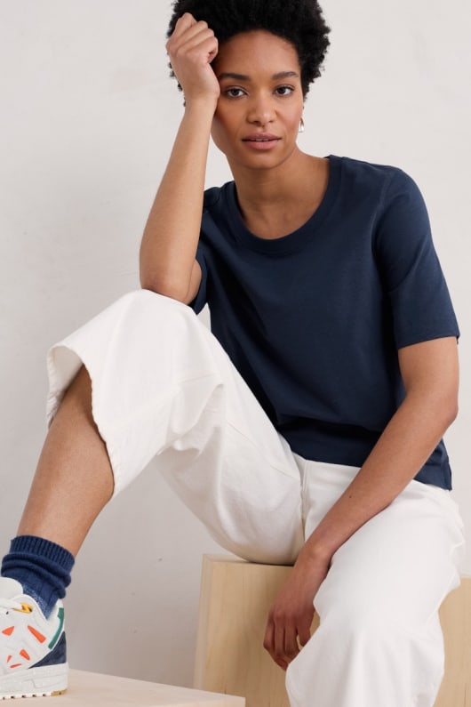 copseland t-shirt en gots-coton biologique certifié jersey