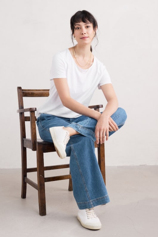 camerance t-shirt en gots-coton biologique certifié
